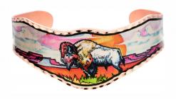 Wholesale Art Jewelry, Buffalo Bracelet Designed by Lynn Bean