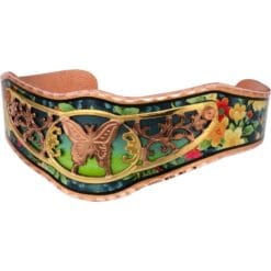 You will receive lots of compliments every time when you wear this cut out butterfly bracelet
