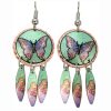 Buy dangle butterfly earrings stylish & safe to wear with surgical steel ear wires