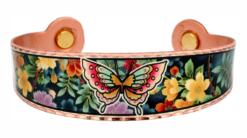 Colorful Butterfly Magnetic Pure Copper Bracelet