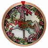 Colorful Carousel Horse Christmas Tree Ornament