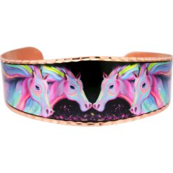 Wholesale Art Jewelry, Horse Bracelets in Shimmering Colors