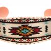 Make a bold style statement by wearing this fascinating colorful Native American bracelet