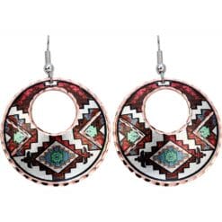 Wear Native American earrings for a fashionable look that is mysteriously attractive