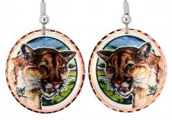 Buy Cougar Earrings Designed by Lynn Bean