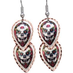 Dainty Day of the Dead Earrings