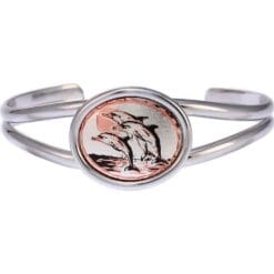 Buy Stylish Wire Bracelets Decorated with Handmade Dolphin Design