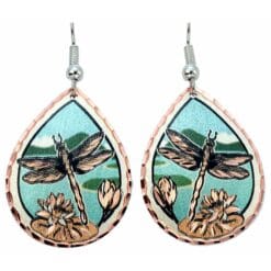 Water lilies and dragonfly earrings for women to suit your own exquisite style