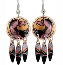 Enchanted Horse Dangle Earrings Bob Coonts