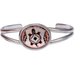 Buy Stylish Wire Bracelets Decorated with Handmade Native American Turtle Design