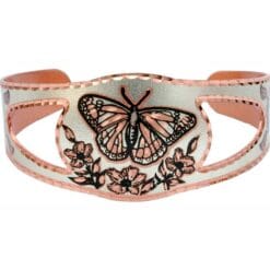 Copper Reflections offering the best affordable handmade jewelry, buy butterfly bracelet