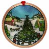 Handmade Christmas Tree Ornament Created in Town Square Tree Design Handmade Christmas Tree Ornament Created in Town Square Tree Design