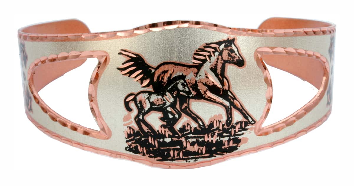 Horse and Foal Bracelets, Western Horse Jewelry Wholesale Horse and Foal Bracelets, Western Horse Jewelry Wholesale