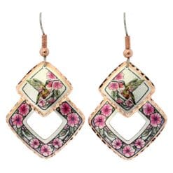 Wear these amazing hummingbird earrings will be the envy of everyone