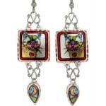 Dangle Wire Cat Earrings