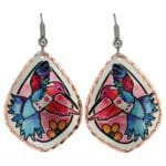 Handmade Whimsical Hummingbird Earrings