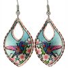 Jo-Lynch's Whimzicals Art Jewelry, Hummingbird Earrings
