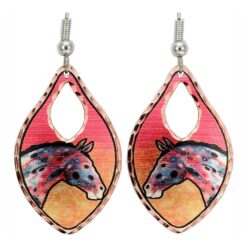 Appaloosa Horse Earrings for Horse Loves