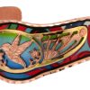 Buy Cut out Native Haida hummingbird bracelet in gold and copper colors