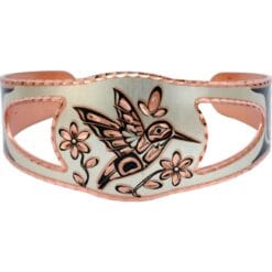 Handmade Bracelets Wholesale, NW Native Haida Hummingbird Bracelet