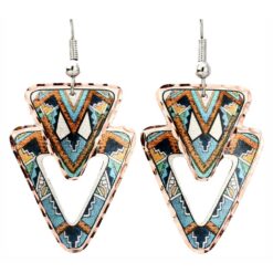 Purchase Triangle Abstract Native Earrings