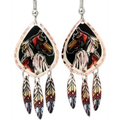 Buy Distinctive Horse Earrings Created in Native Flair