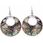 Colorful Southwestern Earrings