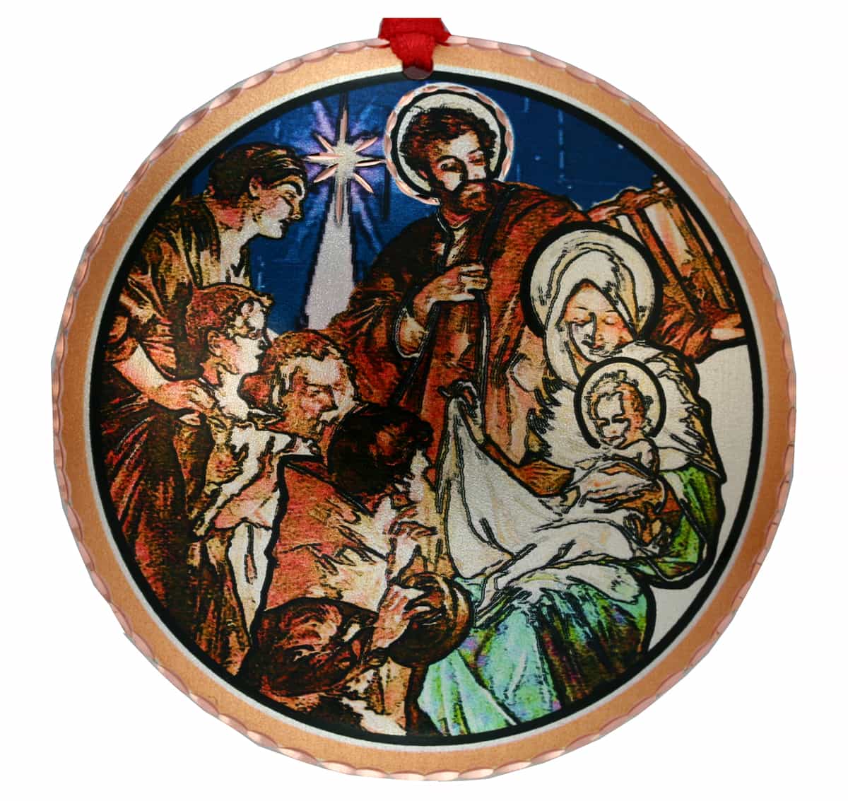 Nativity Scene Handmade Christmas Tree Ornaments Nativity Scene Handmade Christmas Tree Ornaments