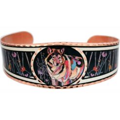 Wear Handmade Whimsical Art Wolf Bracelet Than Will Impress Everyone