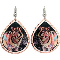 Buy Precious Art Jewelry, Wolf Earrings