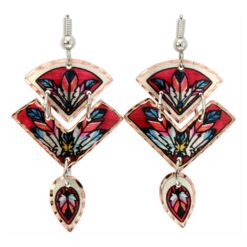 Wholesale Native Art Jewelry, Feather Artwork Earrings