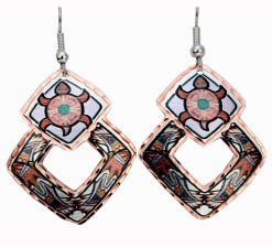 SW Native Indian turtle earrings. You will be amazed by the quality and originality of our handmade jewelry