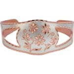 Silver Floral Bracelet