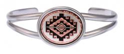 Buy stylish wire bracelets embellished with copper Southwest Native American artwork