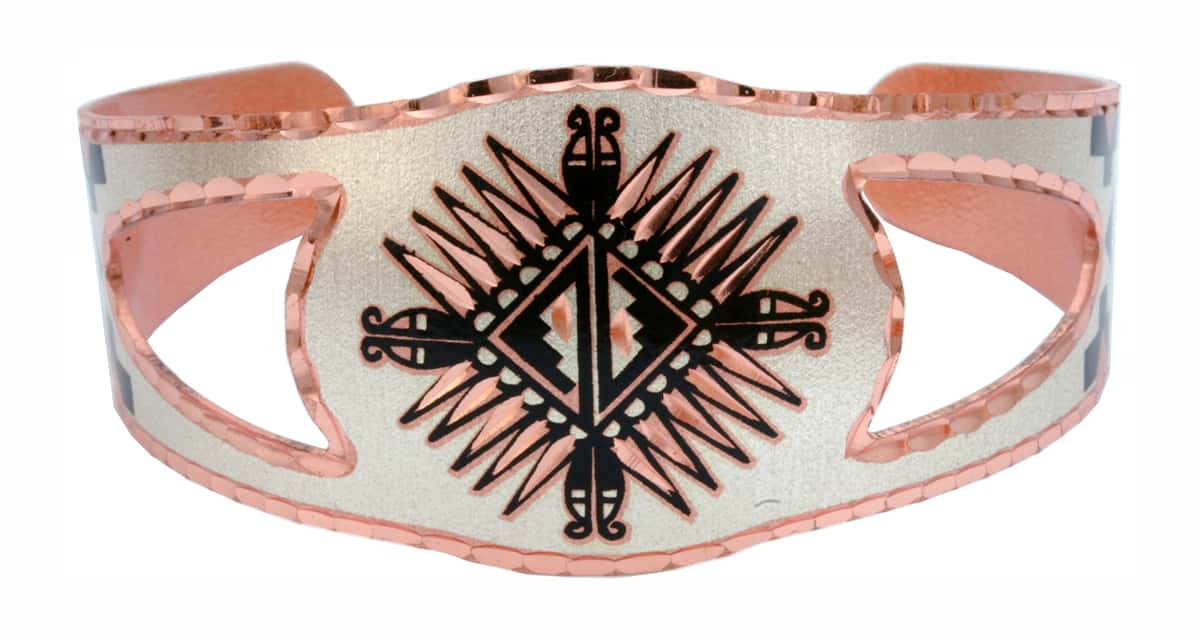 Handmade Wholesale Native Southwest Sunburst Bracelet Handmade Wholesale Native Southwest Sunburst Bracelet