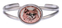 White Cat Handmade Wire Artisan Bracelets