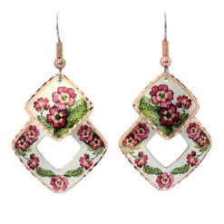 Buy wild rose earrings original and different from any handmade jewelry you ever had.