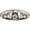 Timber wolves hair clip will evoke delighted admiration