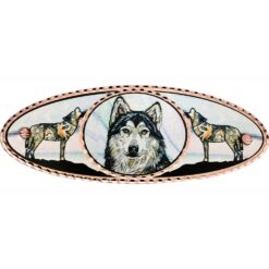 Timber wolves hair clip will evoke delighted admiration