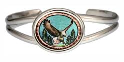 Buy magnificent American eagle wire bracelet at Copper Reflections. You cannot find our unique handmade jewelry elsewhere