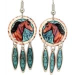 Dangle Arabian Horse Earrings