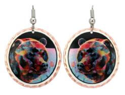 Bear Earrings by Bob Coonts