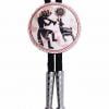 Buy Kokopelli bolo ties handmade from copper silver-plated and diamond cut