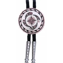 Southwest Native Four Elements Fire, Water, Earth, Wind Bolo Ties for Men