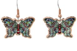 Butterfly earrings for a fashionable look that is dainty and feminine