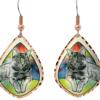 Cat earrings stylish and unique that can not be found anywhere else