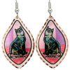 Egyptian Cat Earrings Designed by Bob Coonts