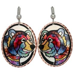 Buy bear earrings handmade in quality workmanship at a very reasonable price