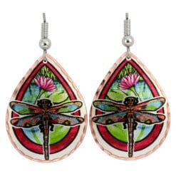 Dragonfly earrings original and different from any handmade jewelry you ever had.