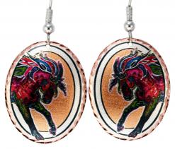 Buy Colorful Wild Horse Earrings